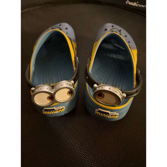 Minions Crocs, GUC, Women's Size 10 - Picture 3 of 4